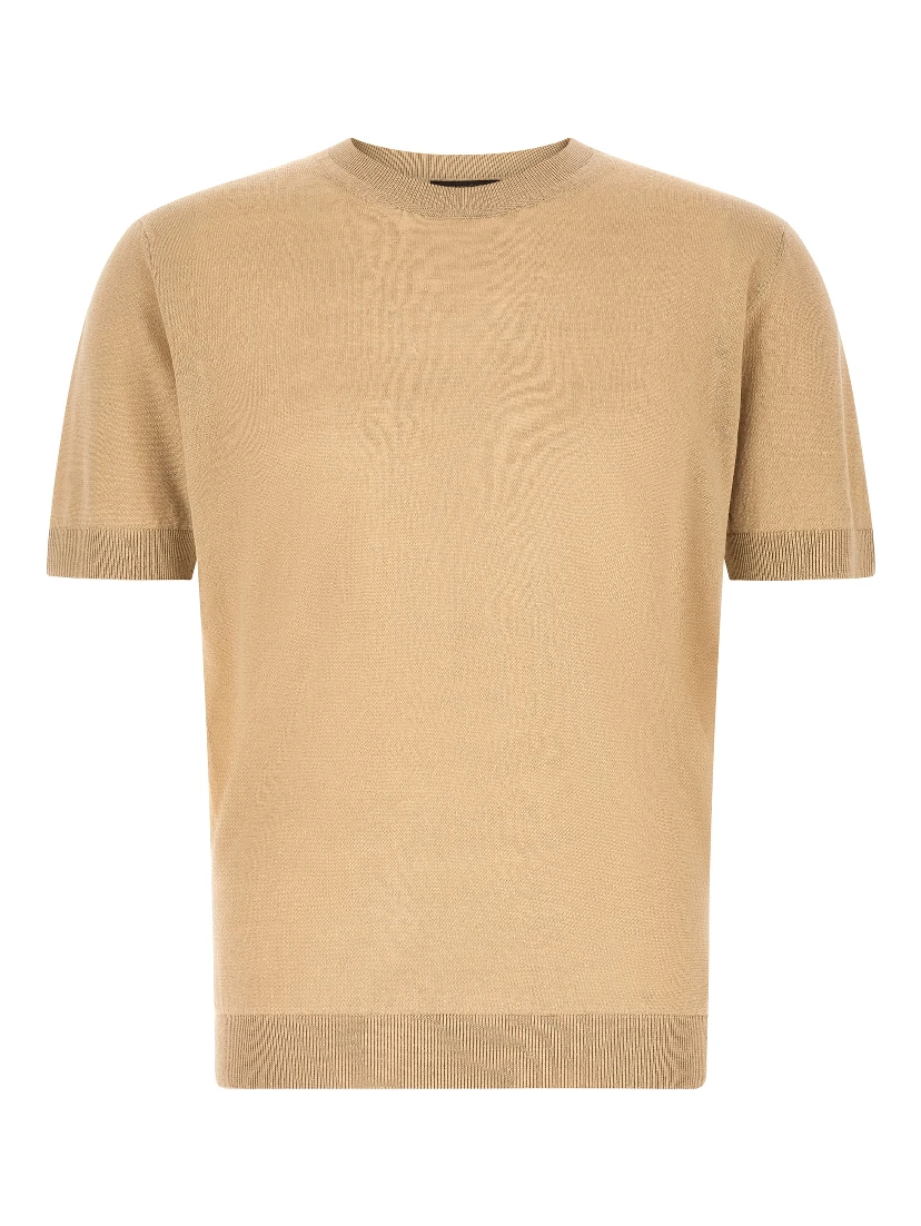Beige Linen Cardigan