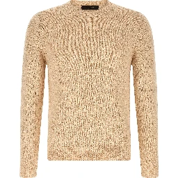 Beige Cotton Cardigan