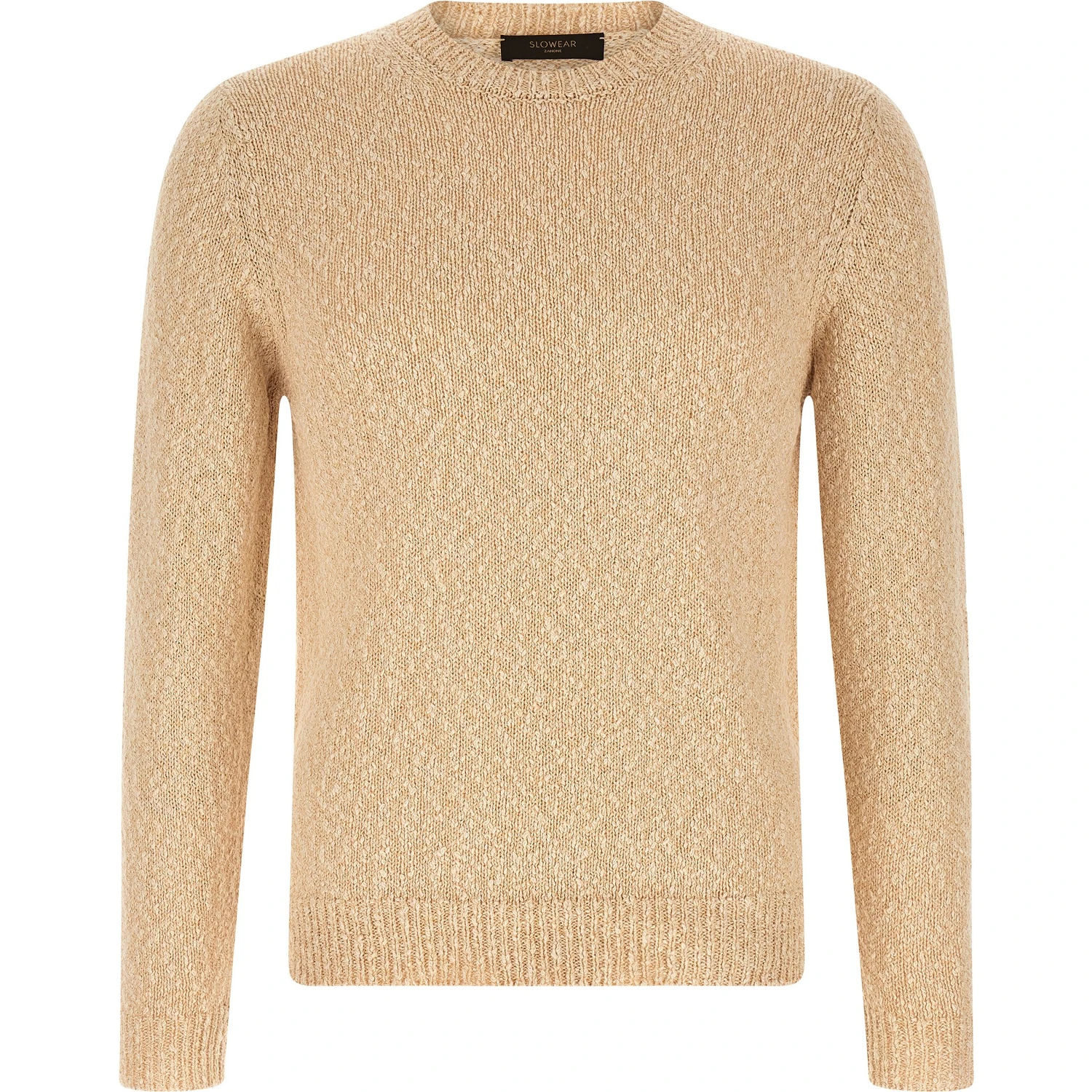 Beige Cotton Cardigan