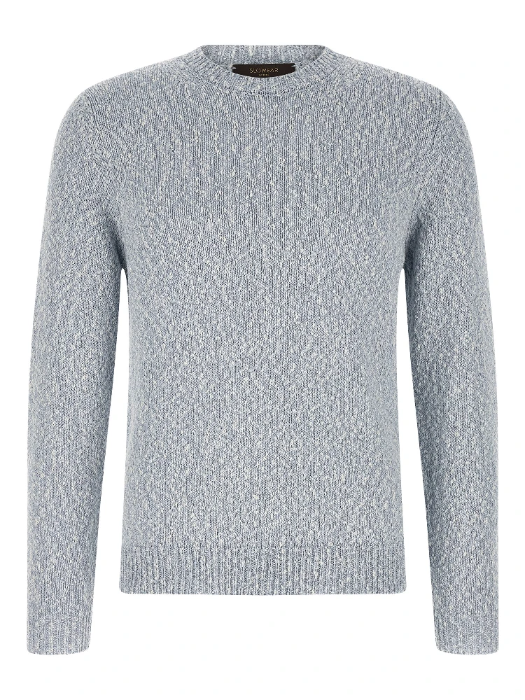 Blue Cotton Cardigan