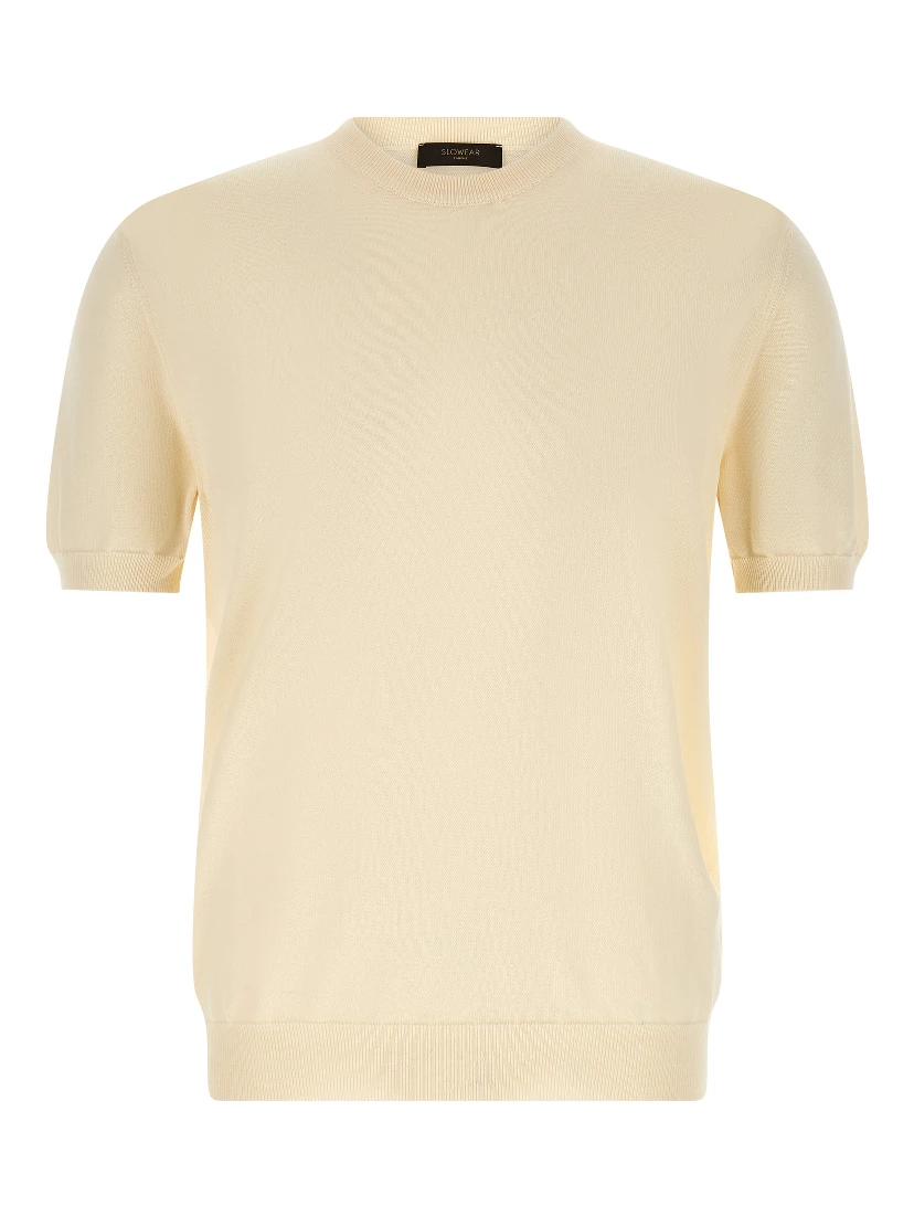 Beige Cotton Cardigan