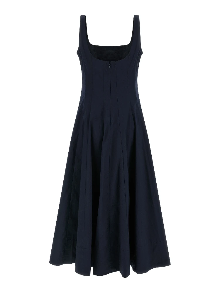 Blue Cotton Midi Dress alternative