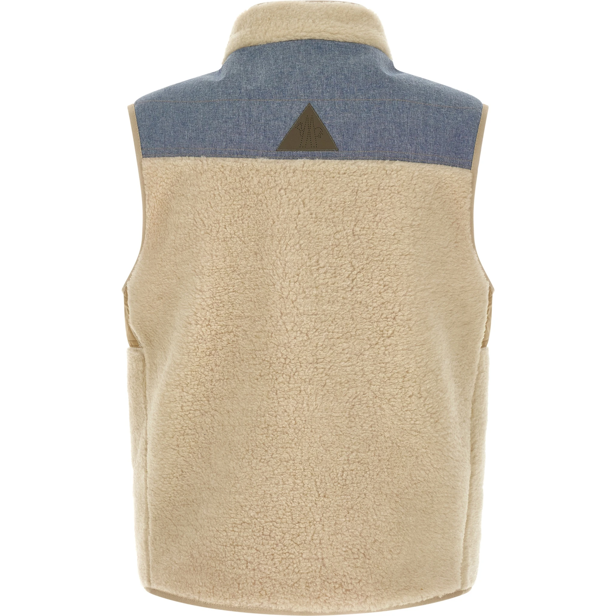 Multicolor Cotton Sleeveless Jacket