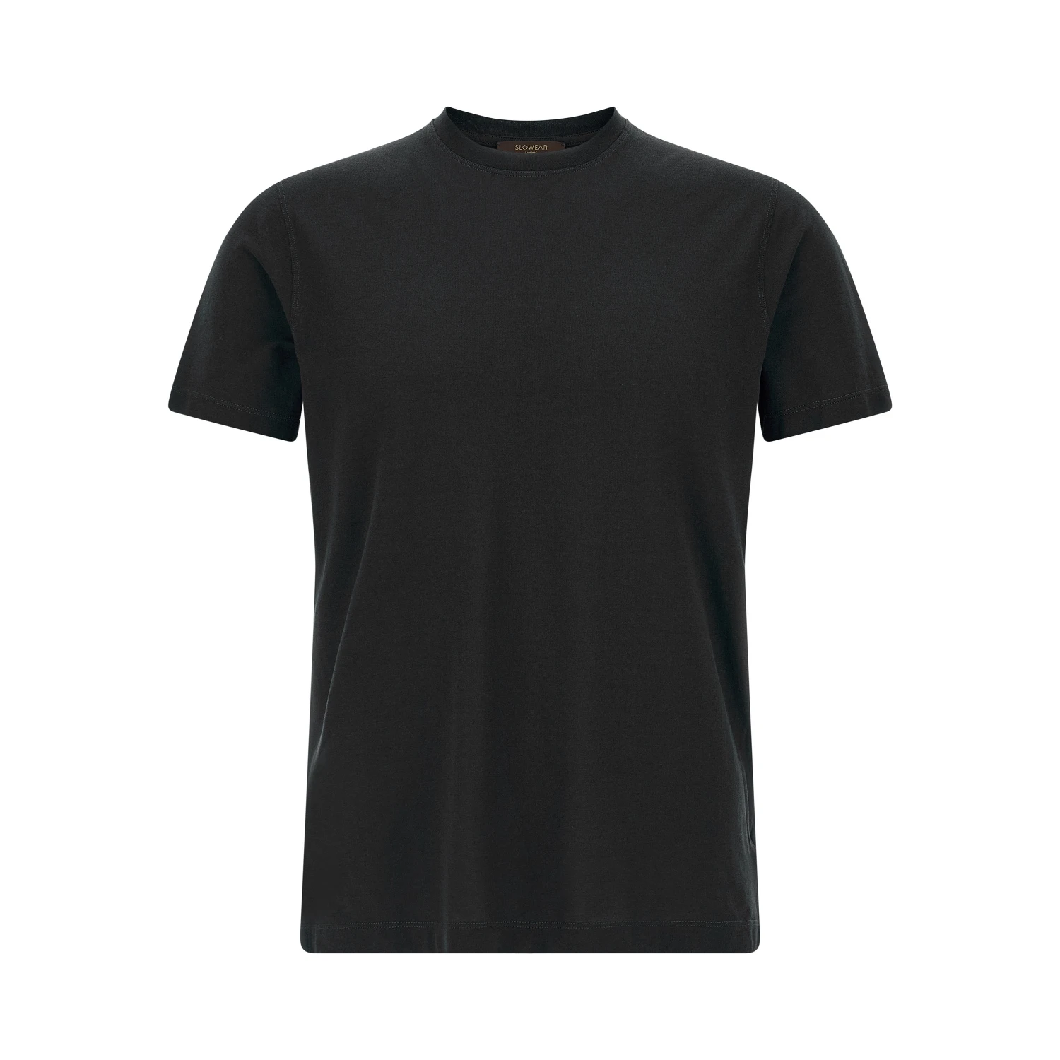Black Cotton T-Shirt