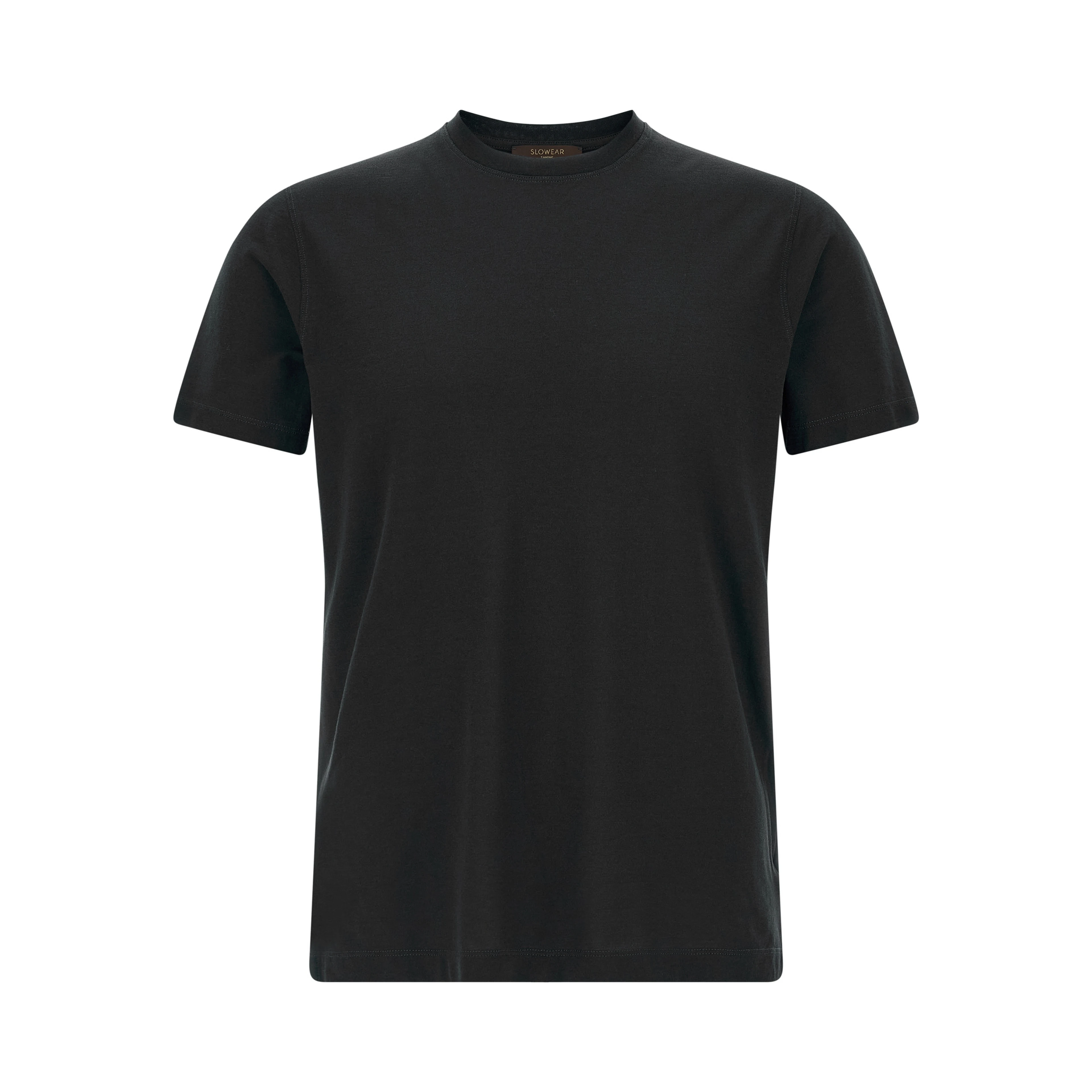 Black Cotton T-Shirt