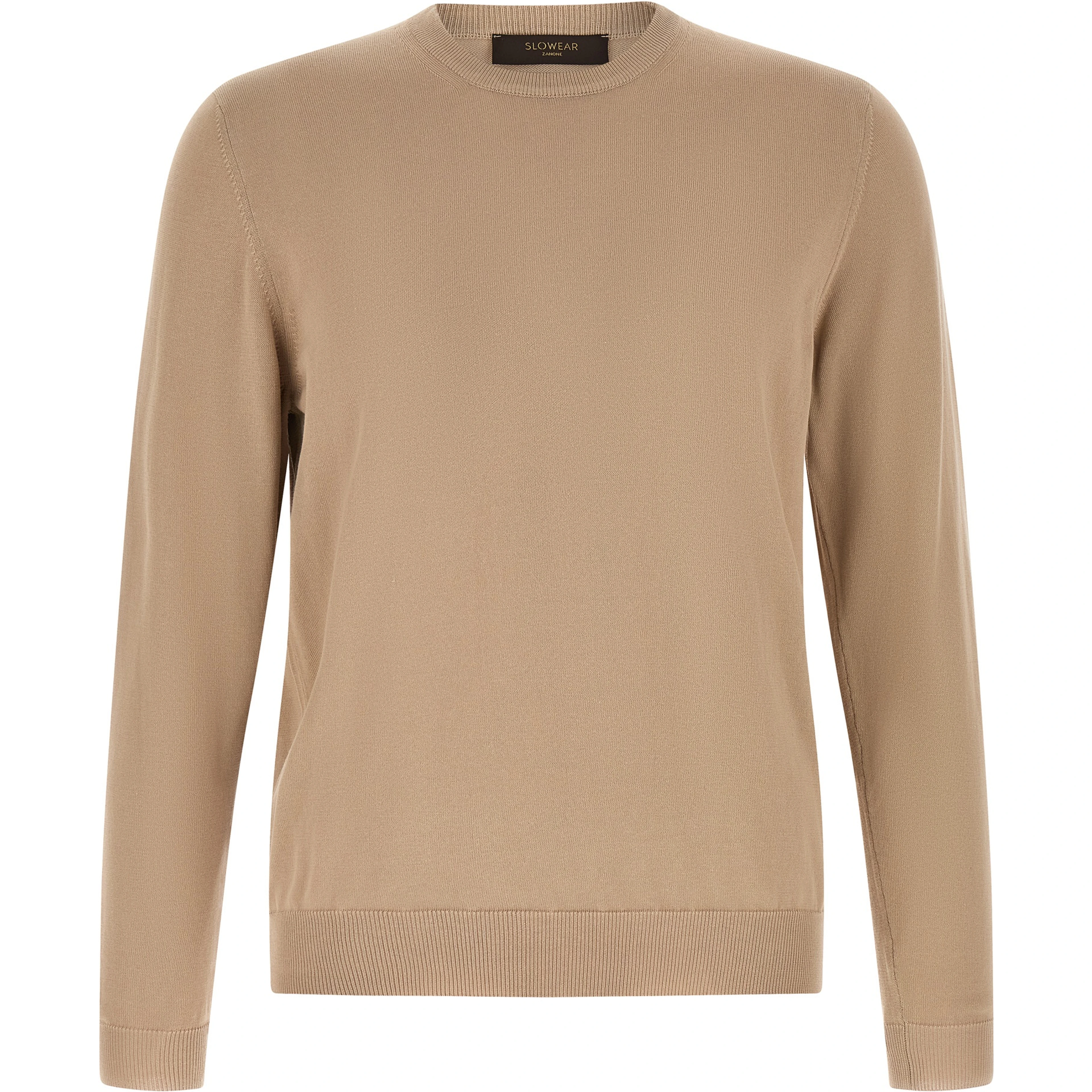 Beige Cotton Cardigan