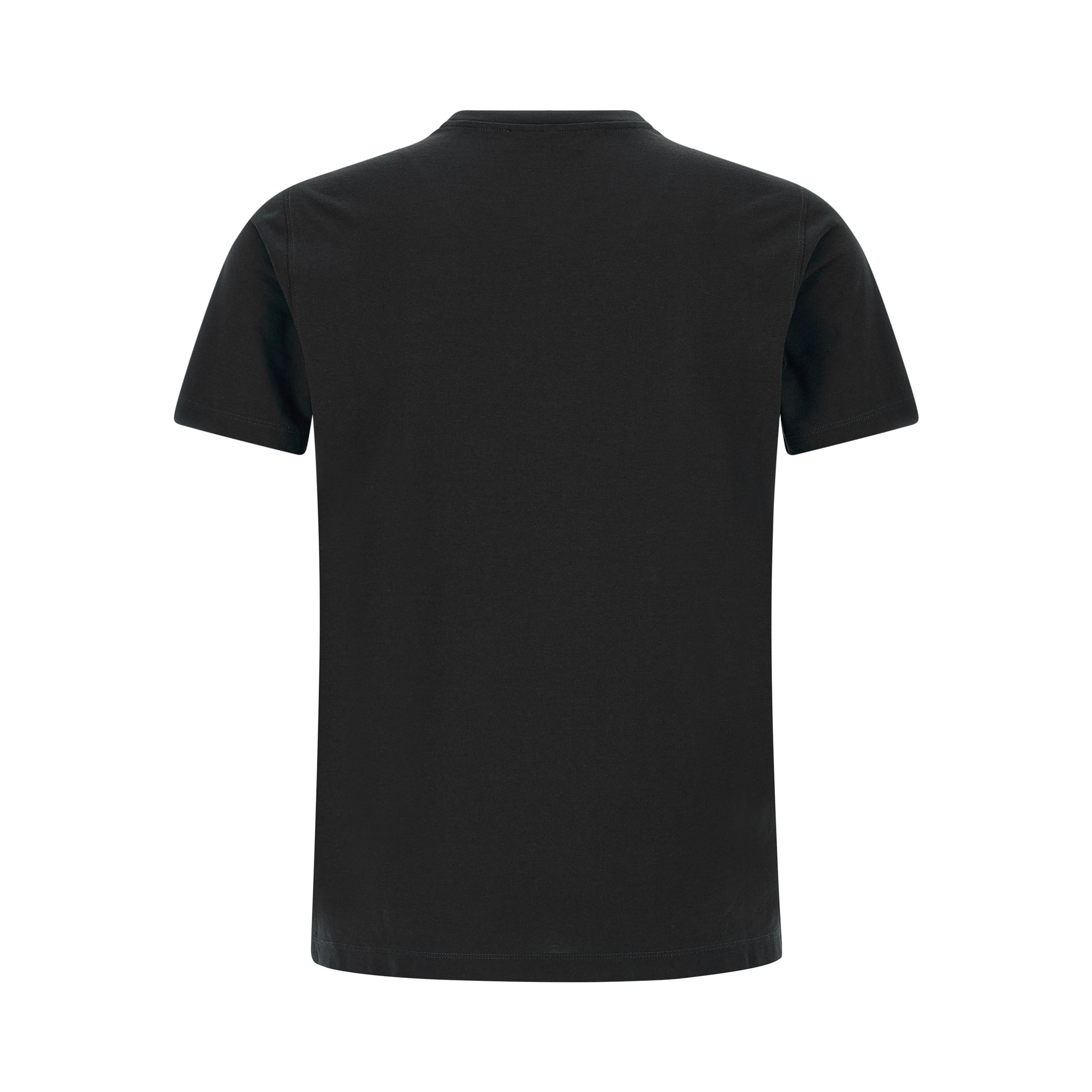 Black Cotton T-Shirt