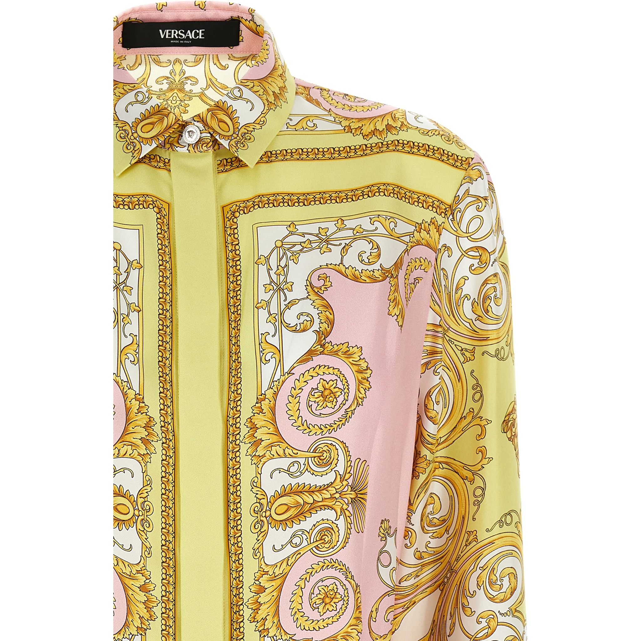 Multicolor Silk Short Dress