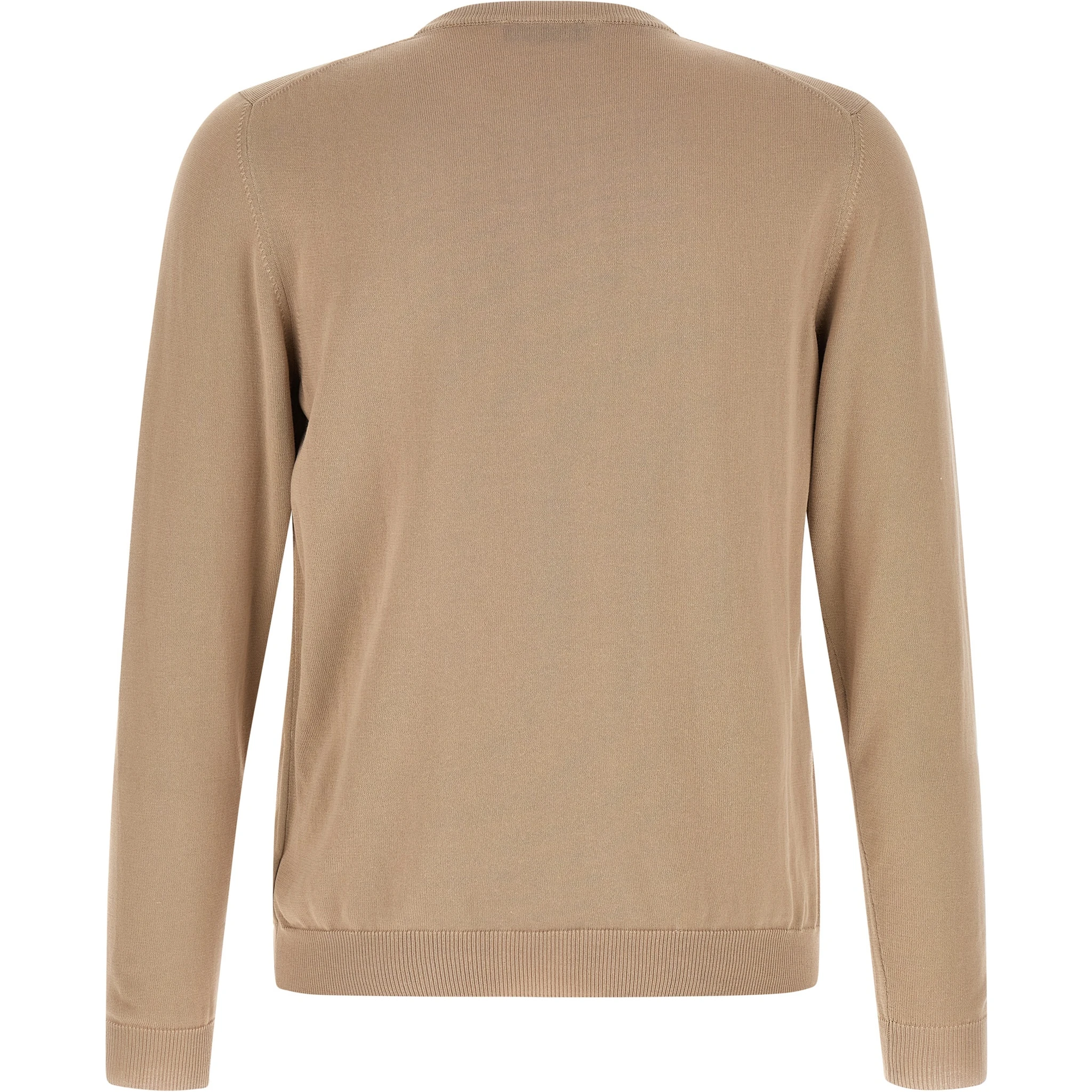 Beige Cotton Cardigan