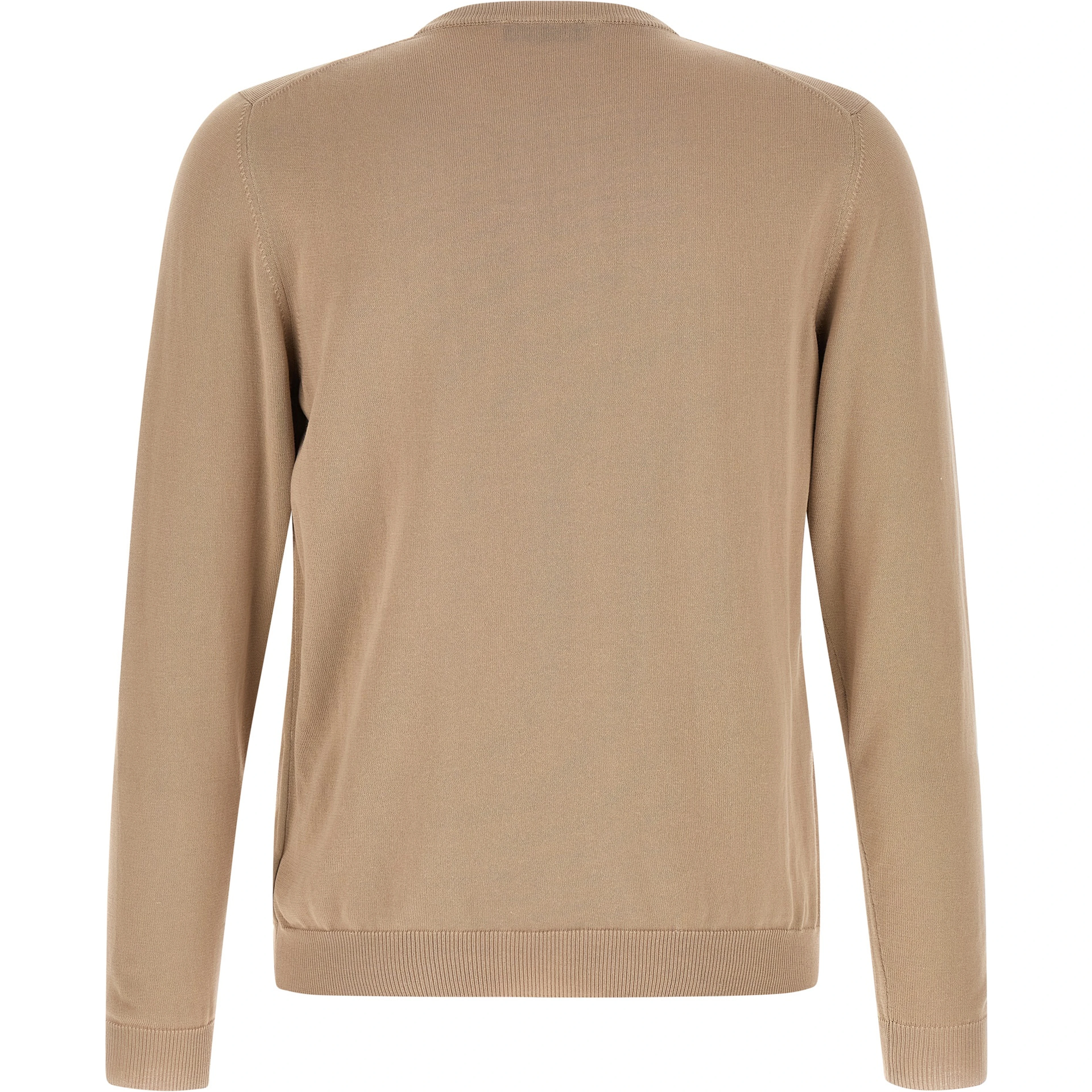 Beige Cotton Cardigan