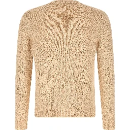 Beige Cotton Cardigan