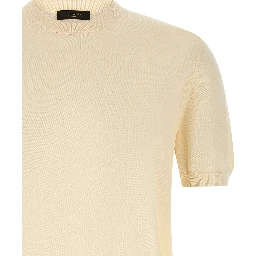Beige Cotton Cardigan