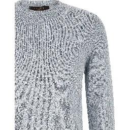 Blue Cotton Cardigan