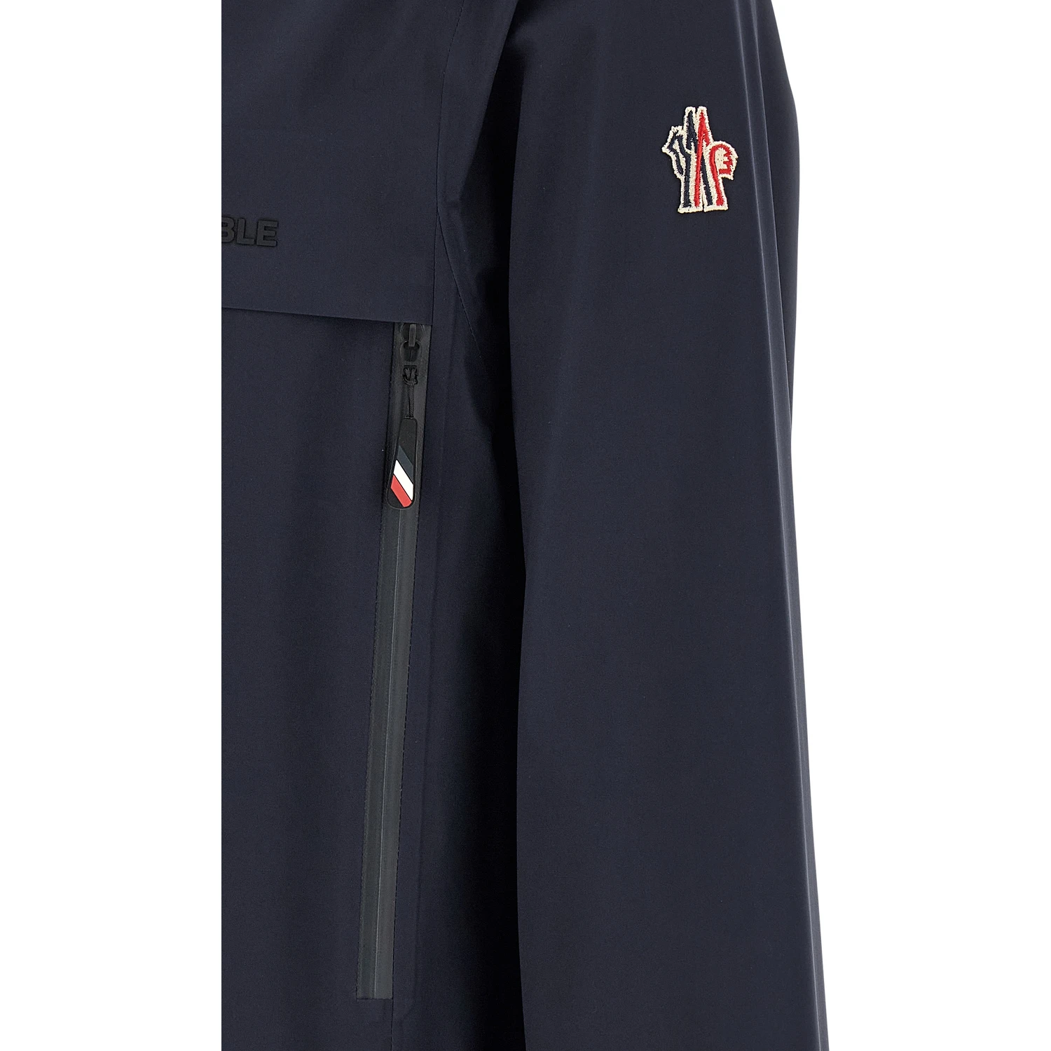 Blue Polyamide Shell Jacket