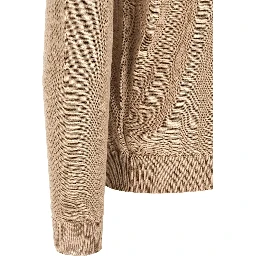 Beige Cotton Cardigan