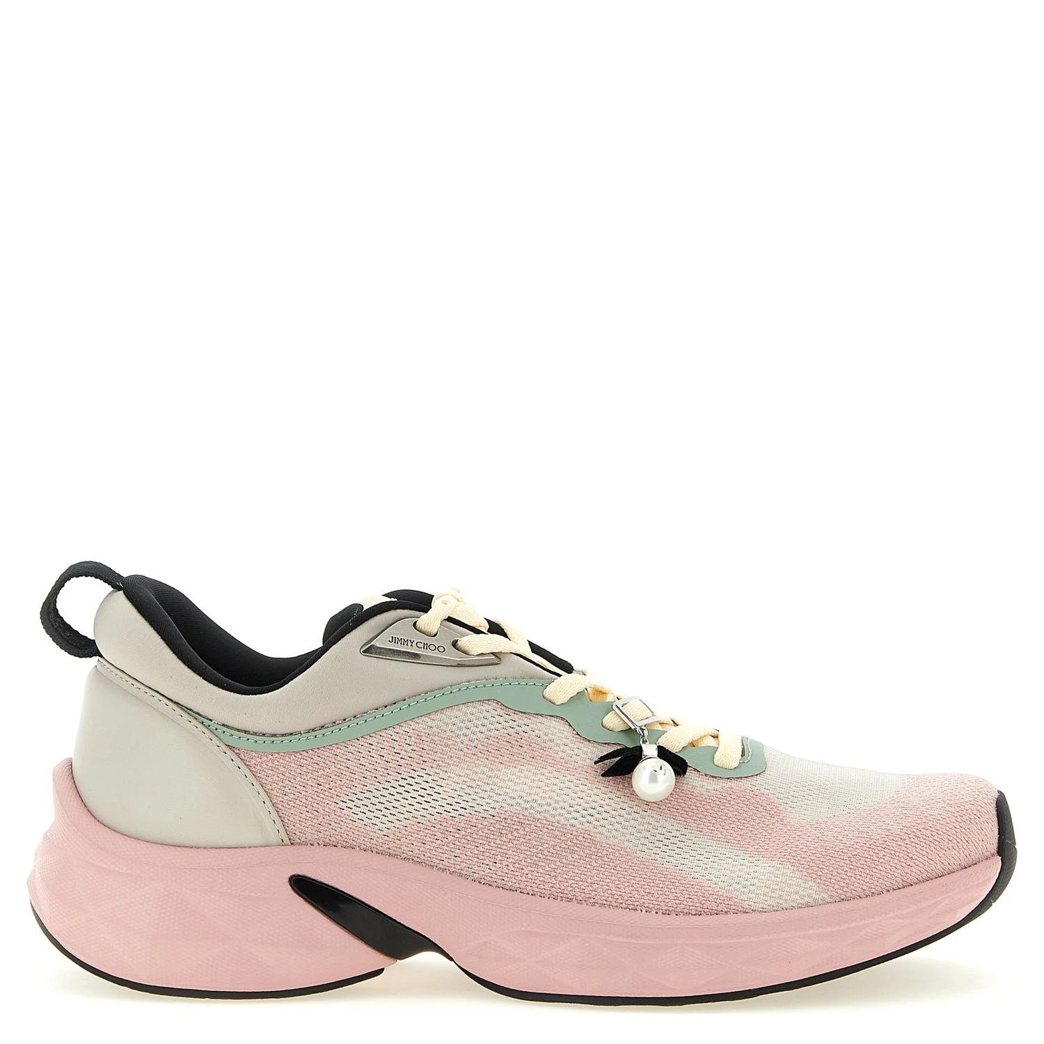 Multicolor Tencel Athletic Sneakers