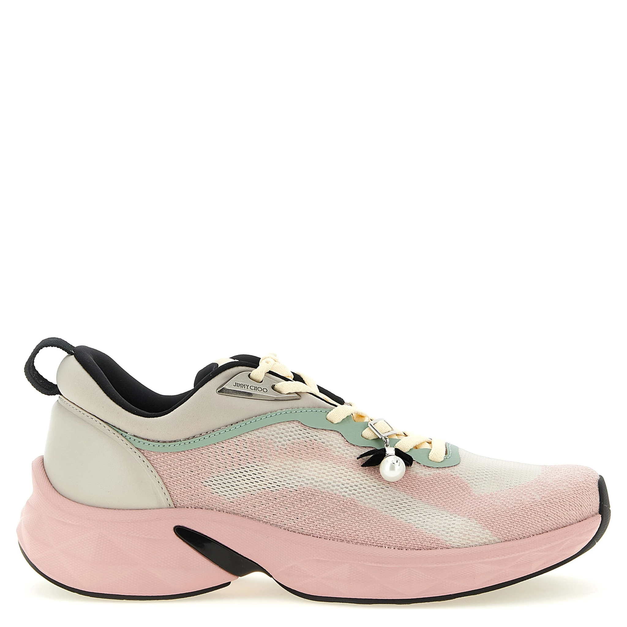 Multicolor Tencel Athletic Sneakers