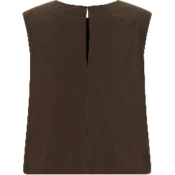 Brown Polyester Shirt
