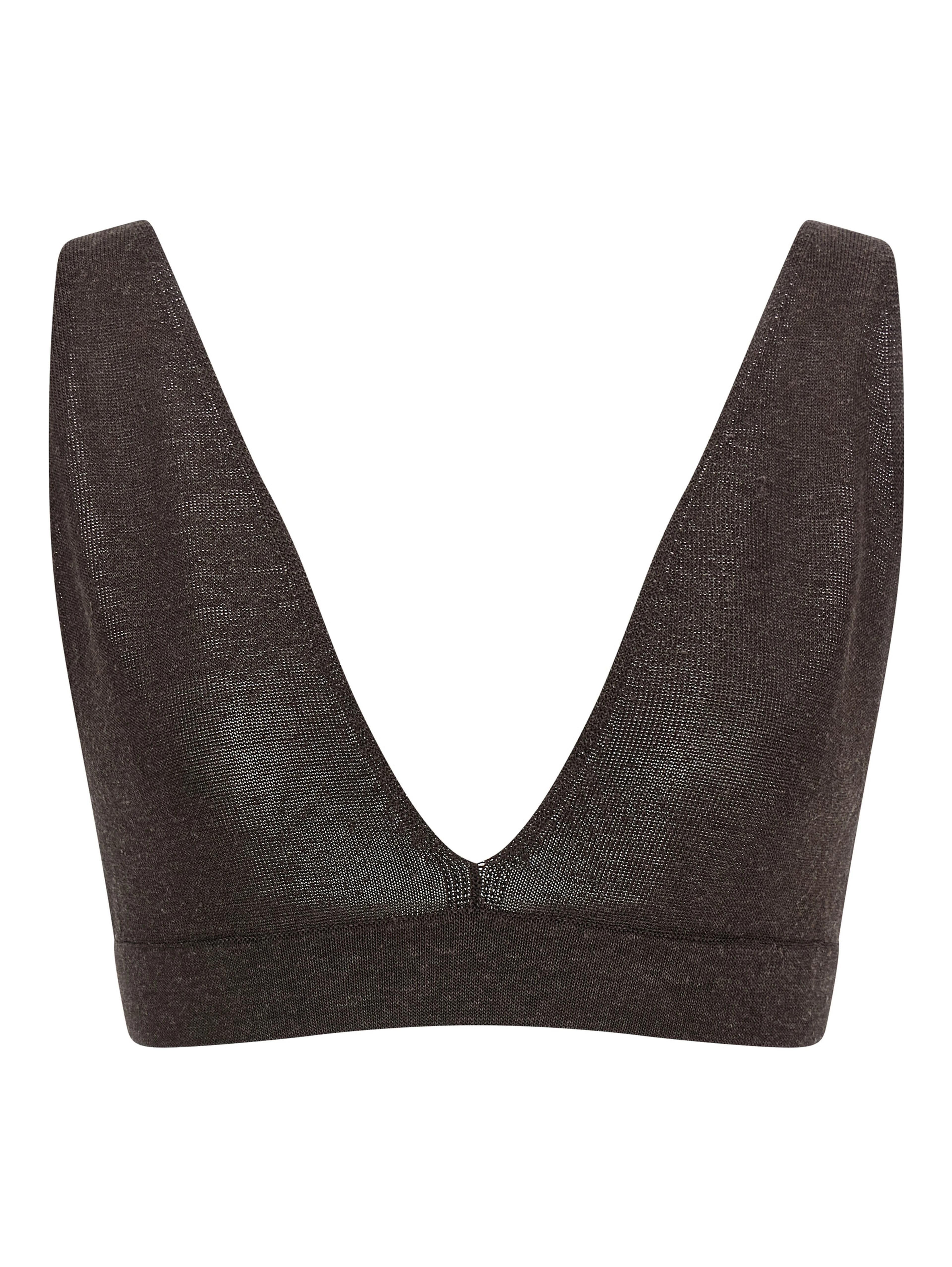 Brown Viscose Bra