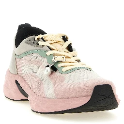 Multicolor Tencel Athletic Sneakers