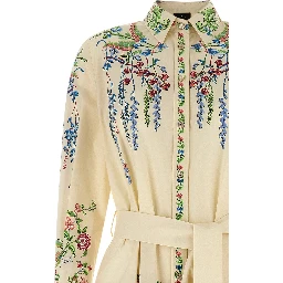 Multicolor Cotton Long Dress