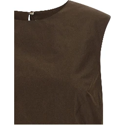 Brown Polyester Shirt