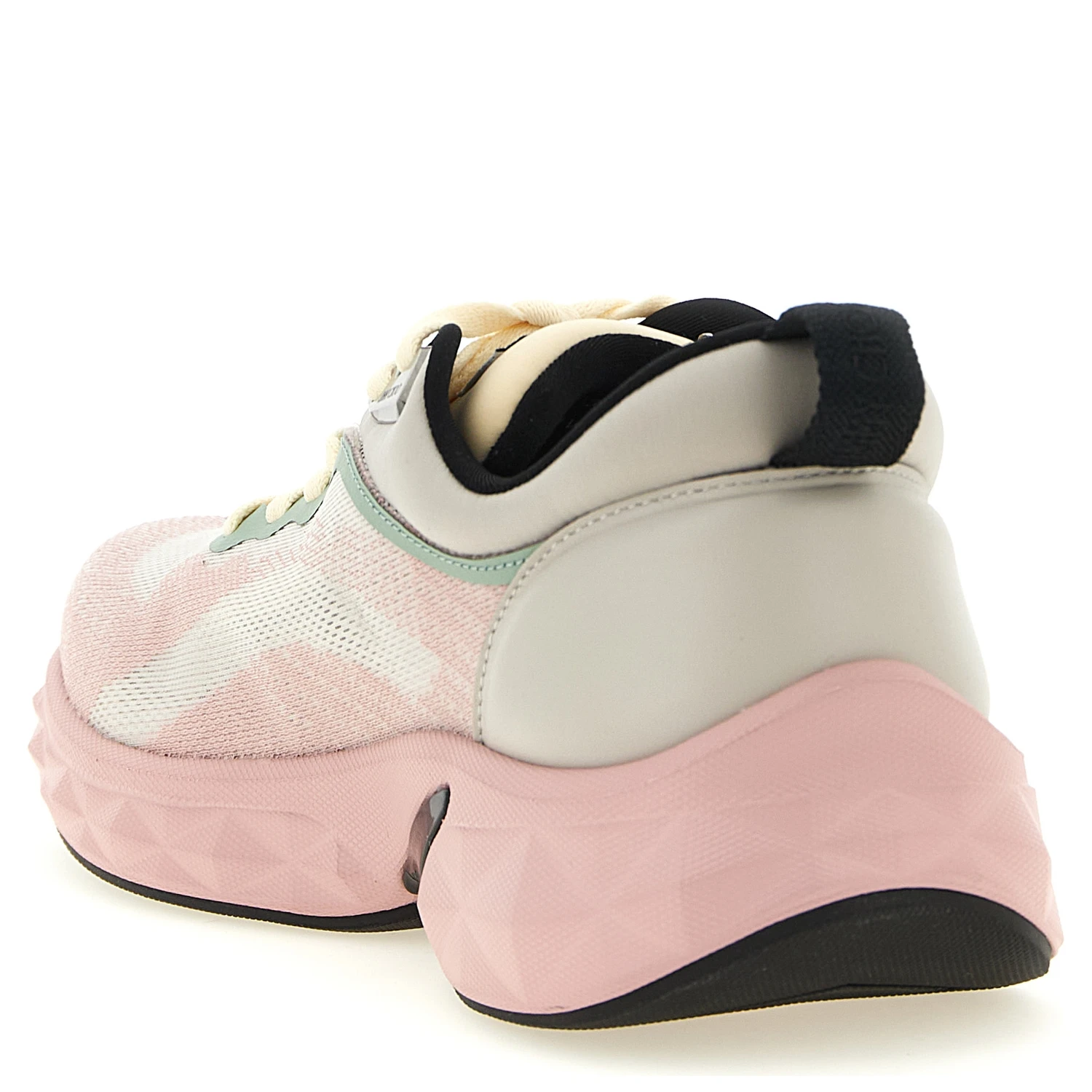 Multicolor Tencel Athletic Sneakers