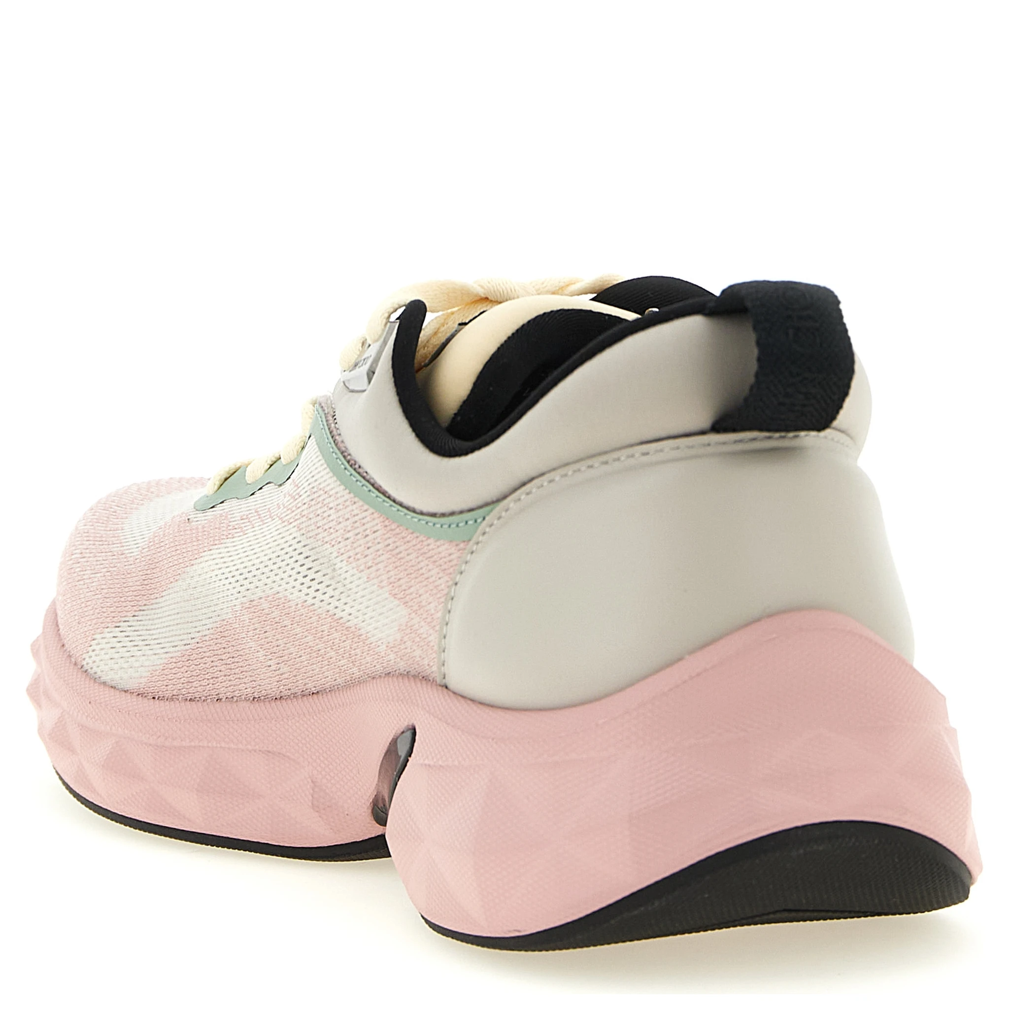 Multicolor Tencel Athletic Sneakers