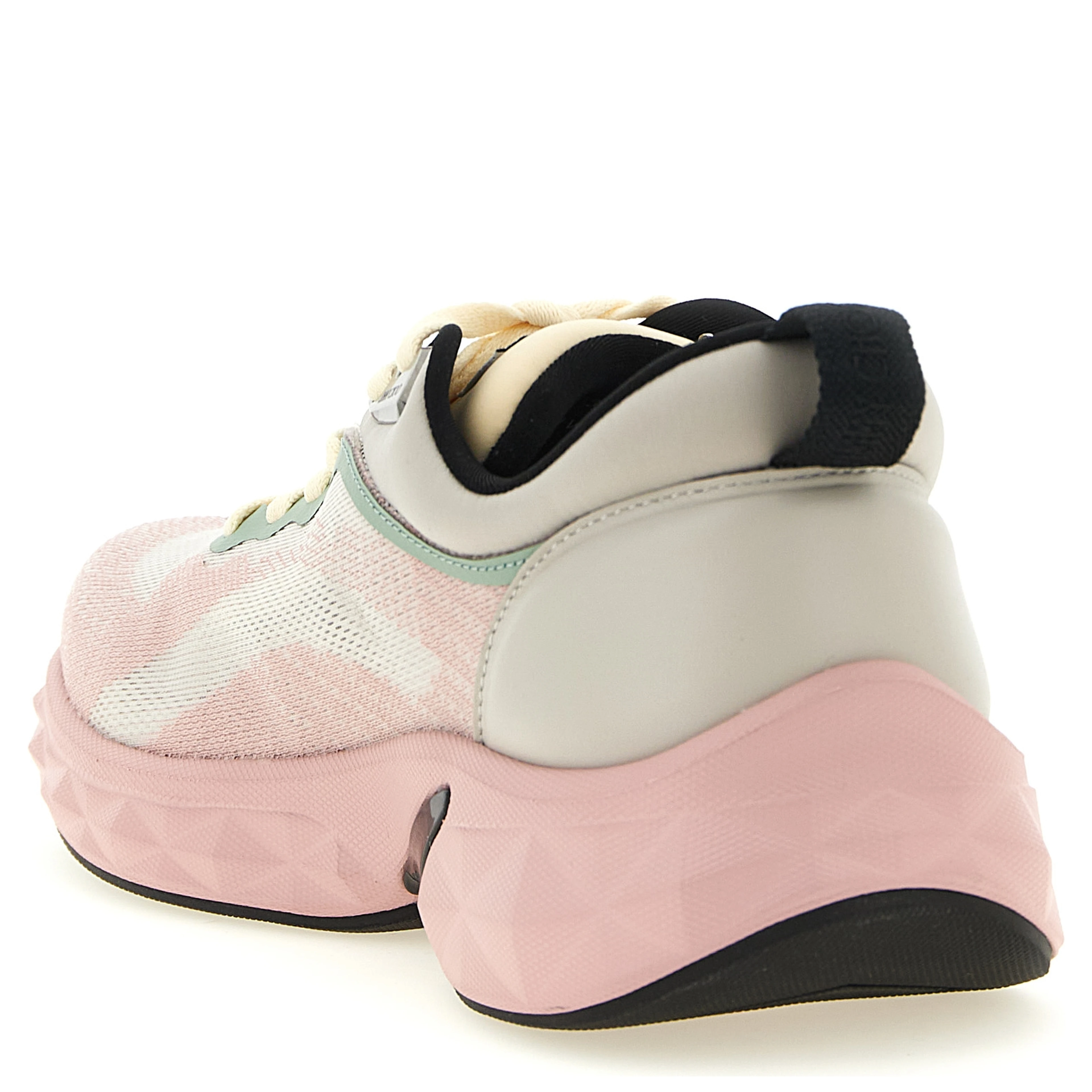 Multicolor Tencel Athletic Sneakers