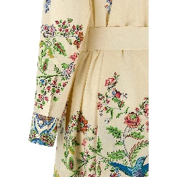 Multicolor Cotton Long Dress