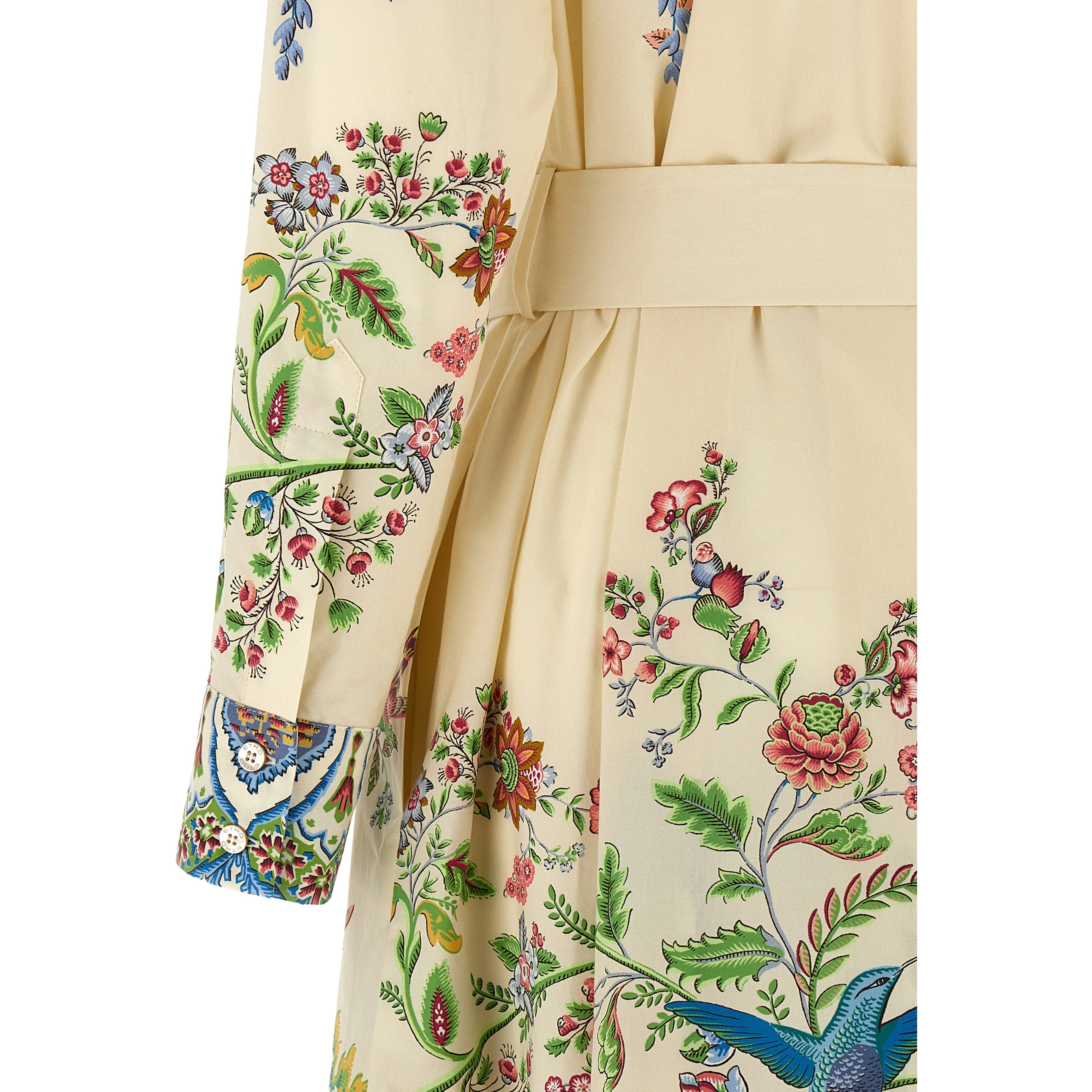 Multicolor Cotton Long Dress