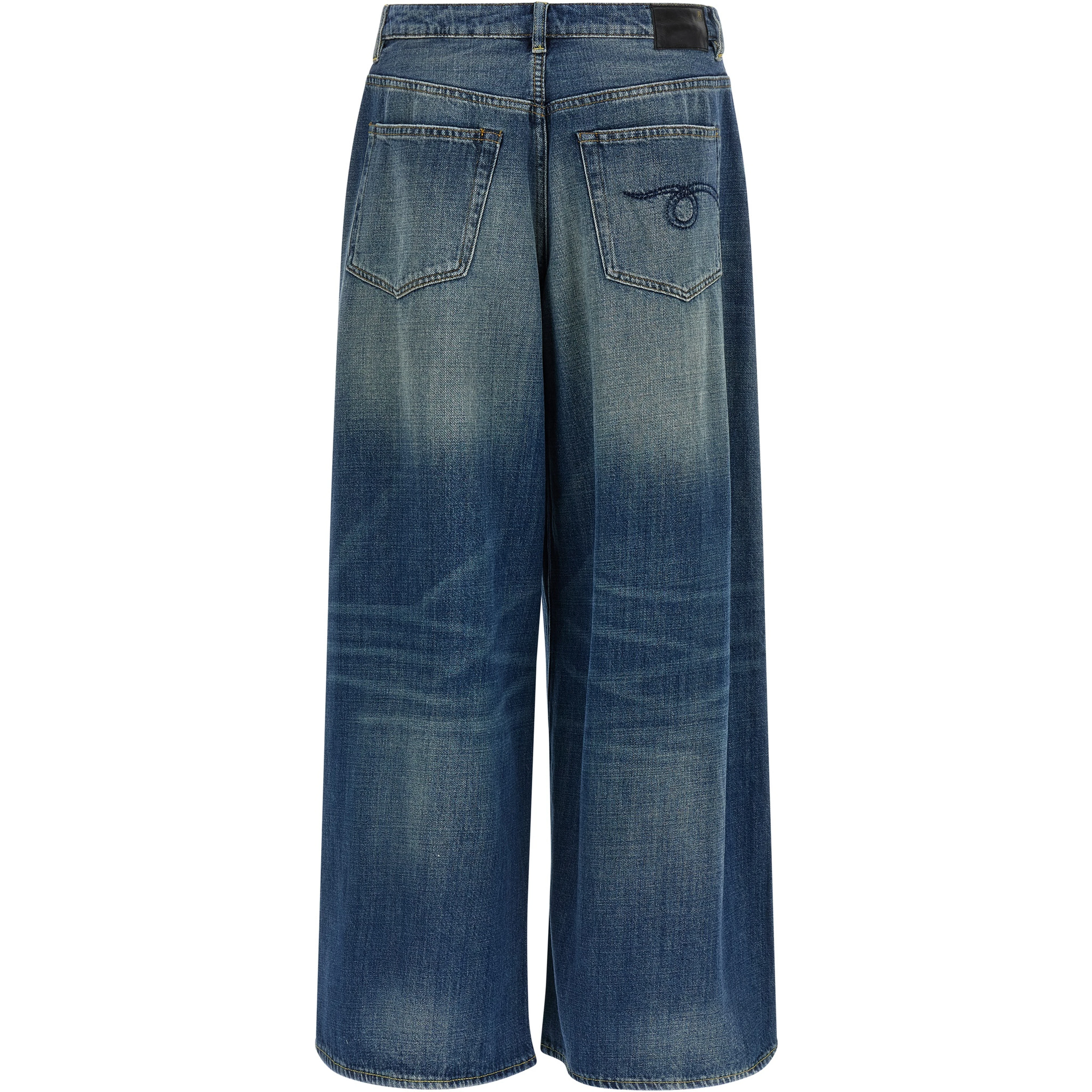 Blue Cotton Jeans Denim