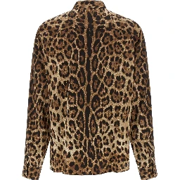 Brown Silk Blouse
