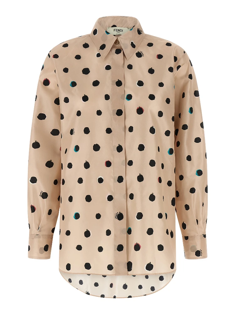 Multicolor Silk Blouse