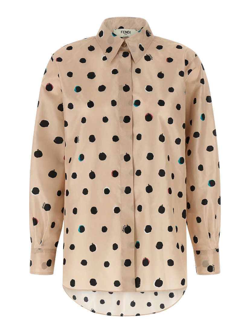 Multicolor Silk Blouse