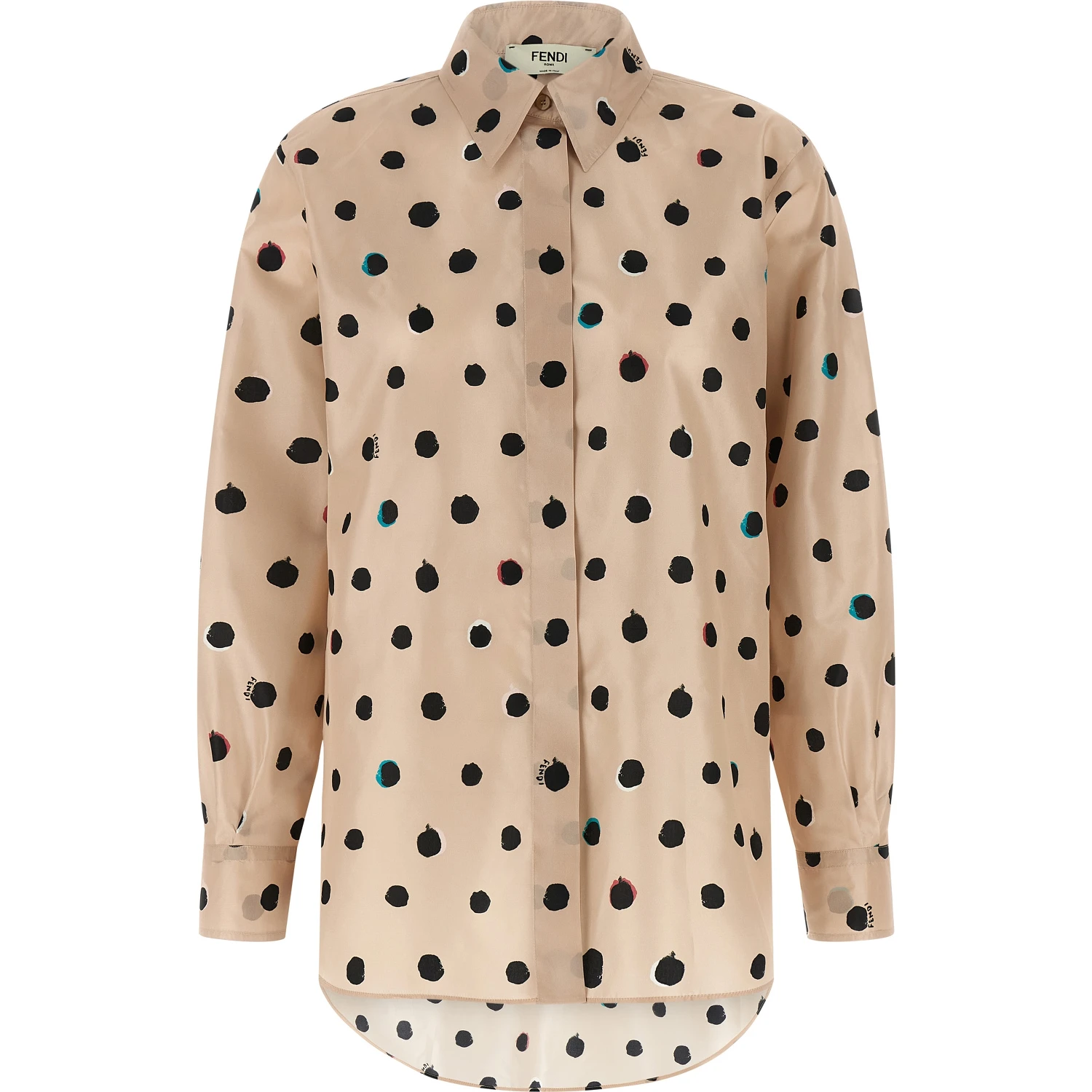Multicolor Silk Blouse