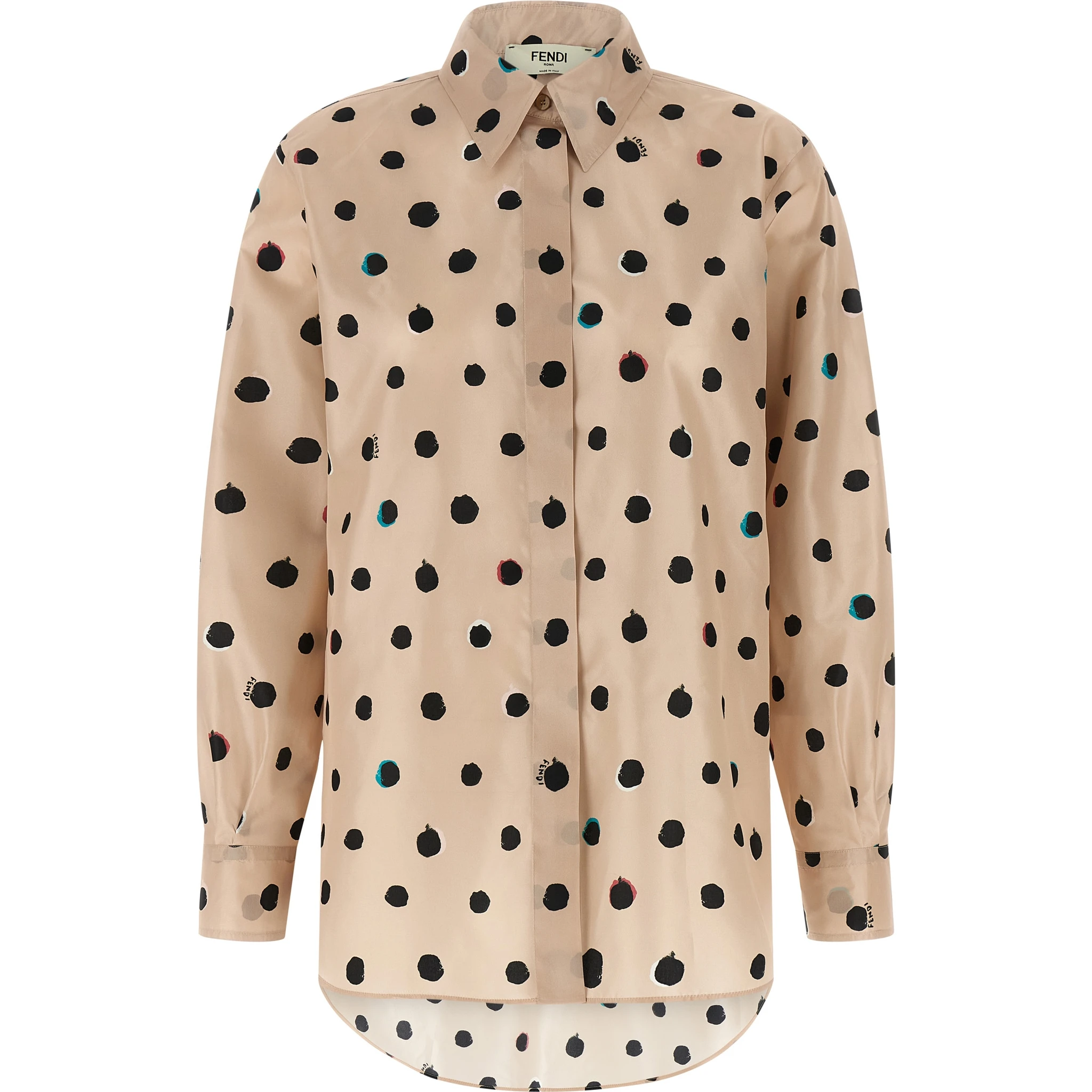 Multicolor Silk Blouse