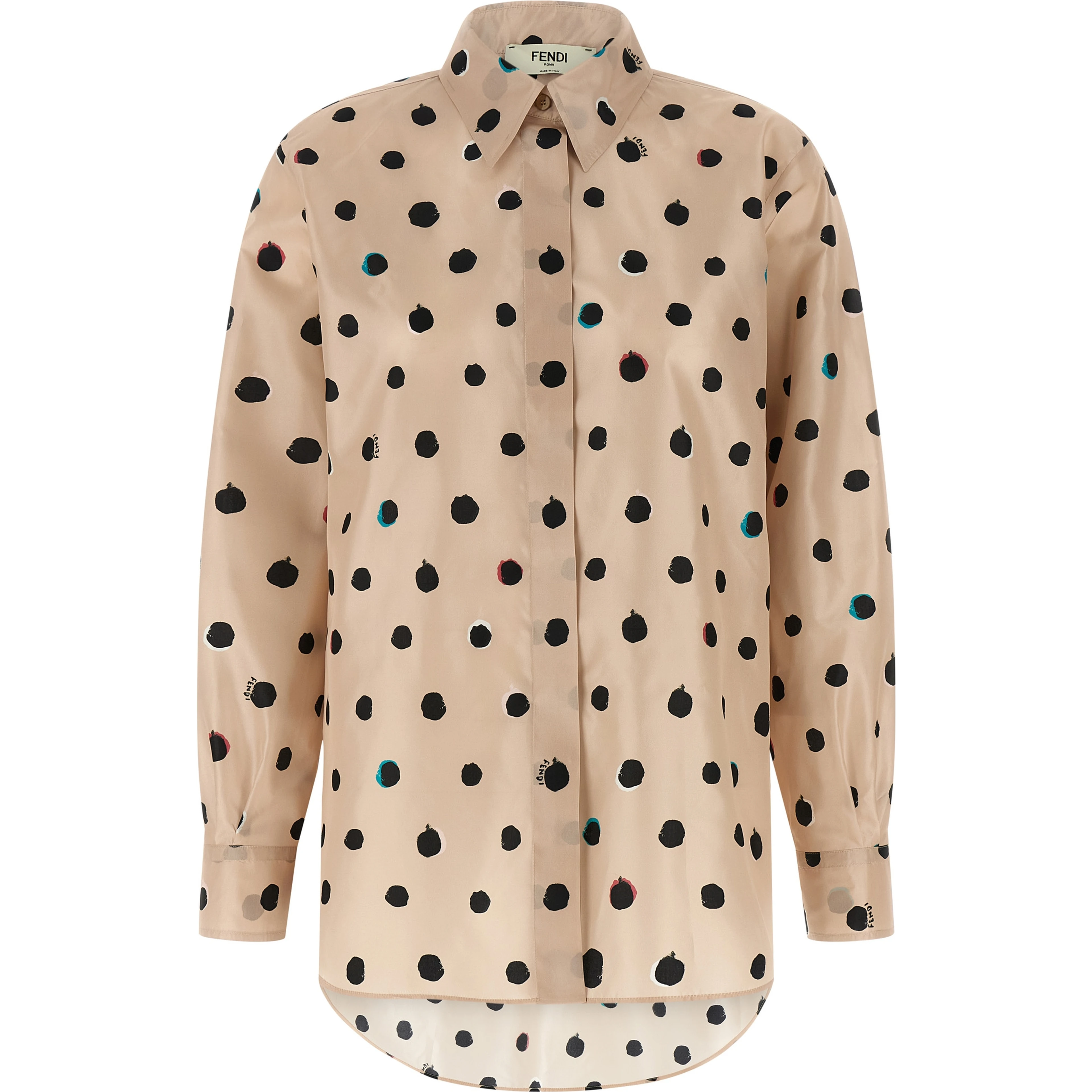 Multicolor Silk Blouse