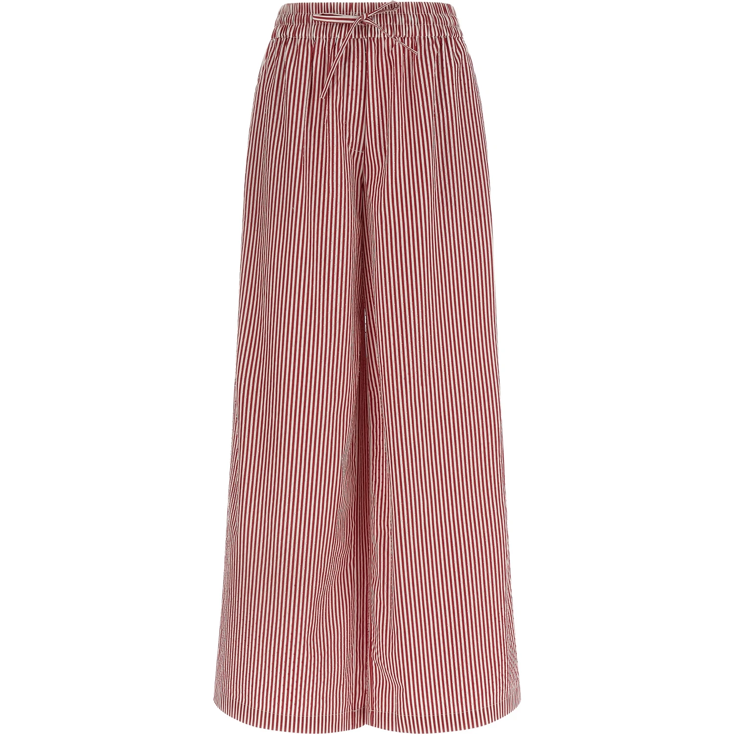 Multicolor Cotton Casual Pants