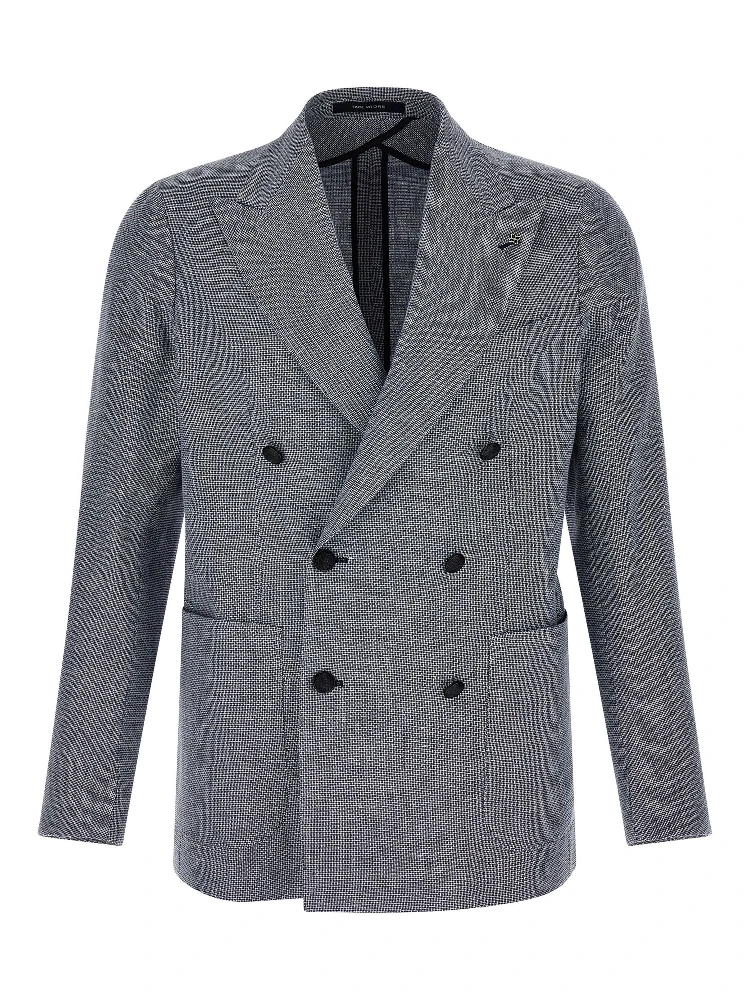 Blue Linen Blazer