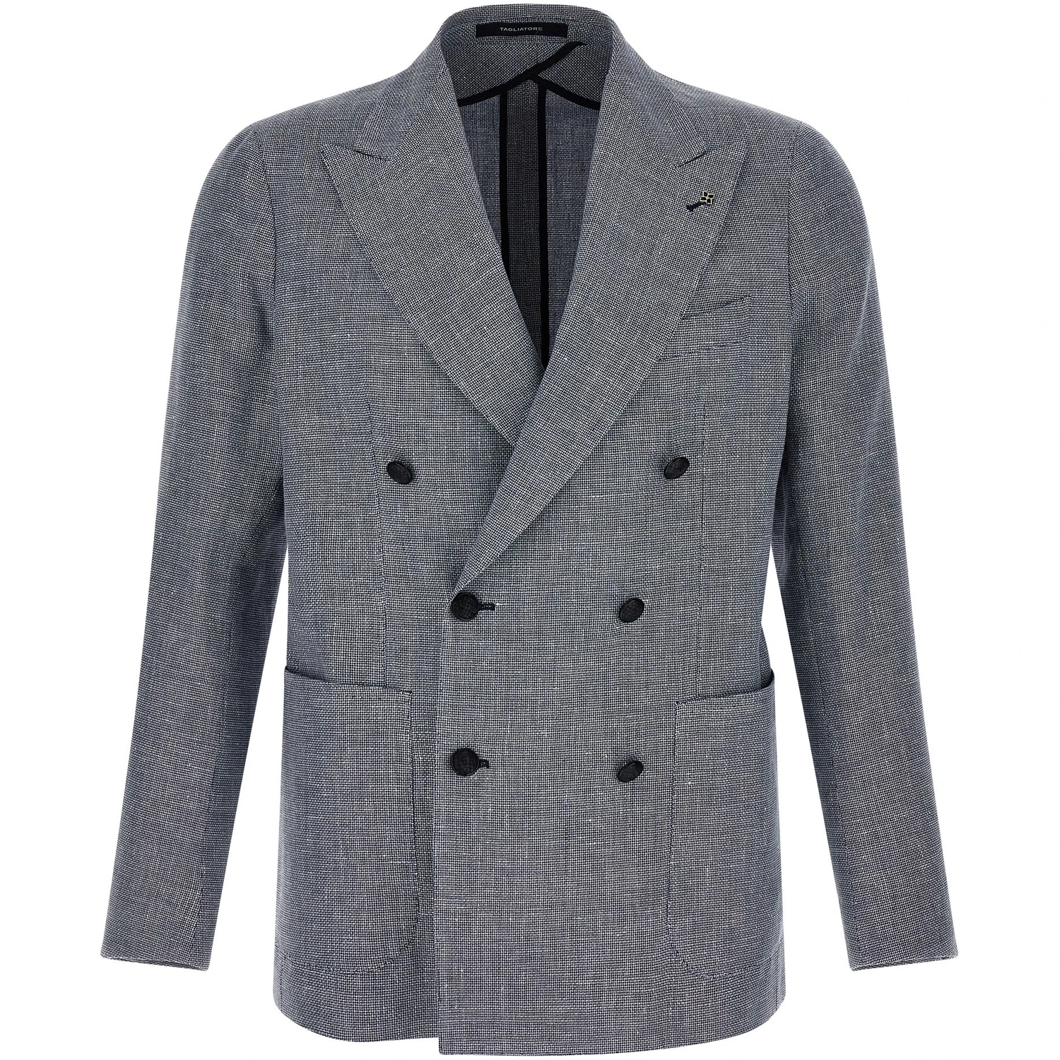 Blue Linen Blazer