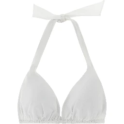 White Polyamide Bikini