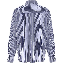 Blue Cotton Blouse