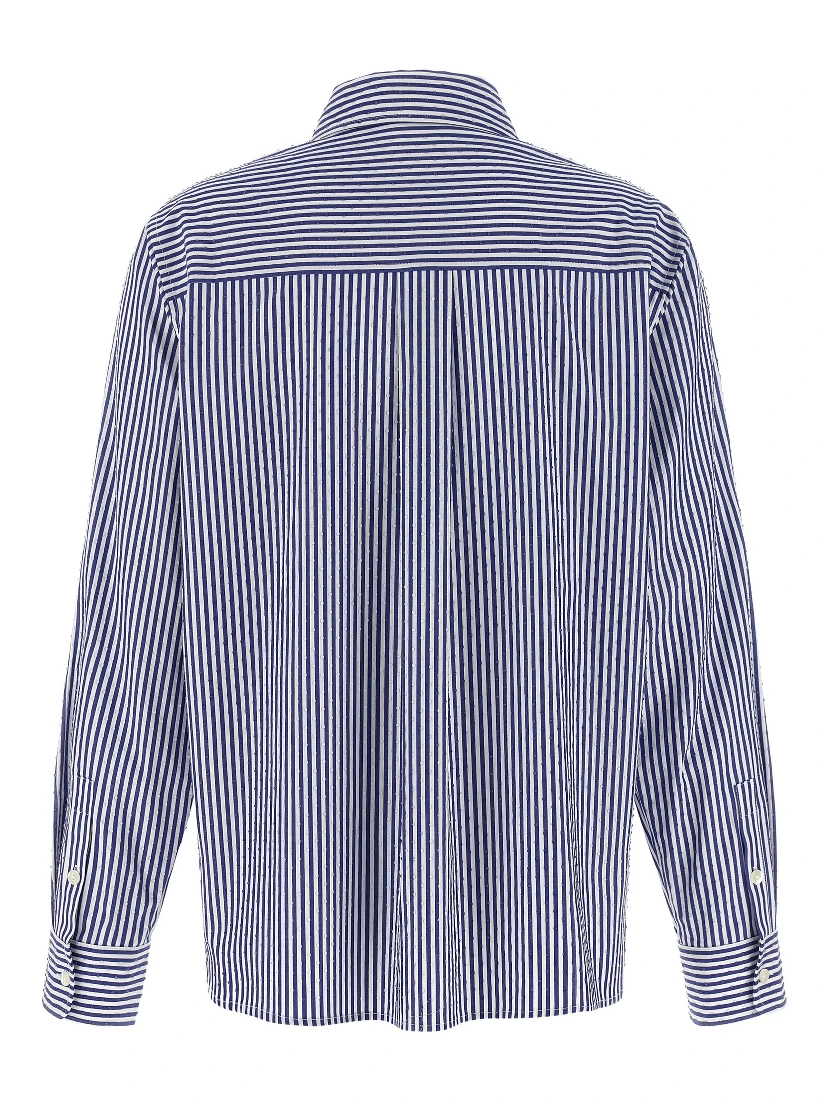 Blue Cotton Blouse