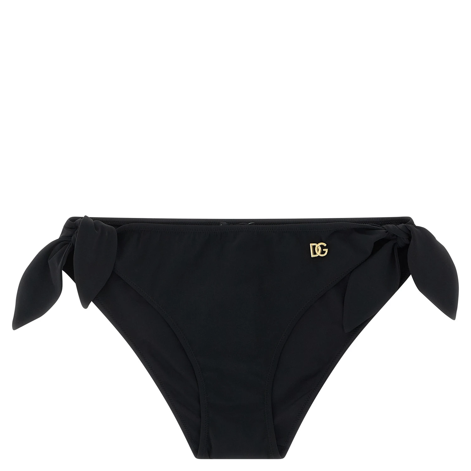 Black Polyamide Swim Briefs