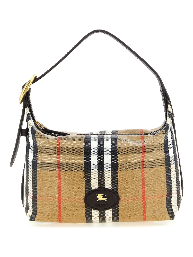 Beige Cotton Handbag