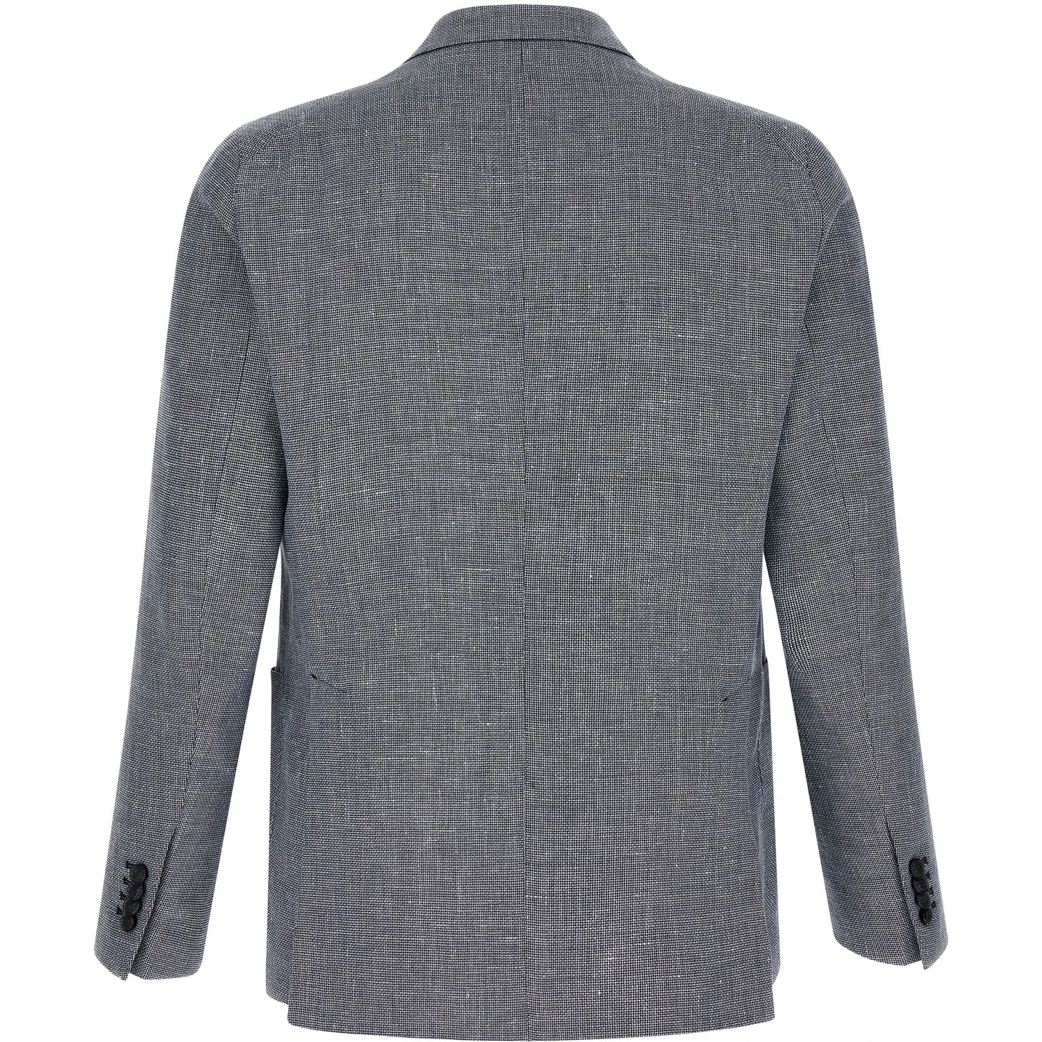 Blue Linen Blazer