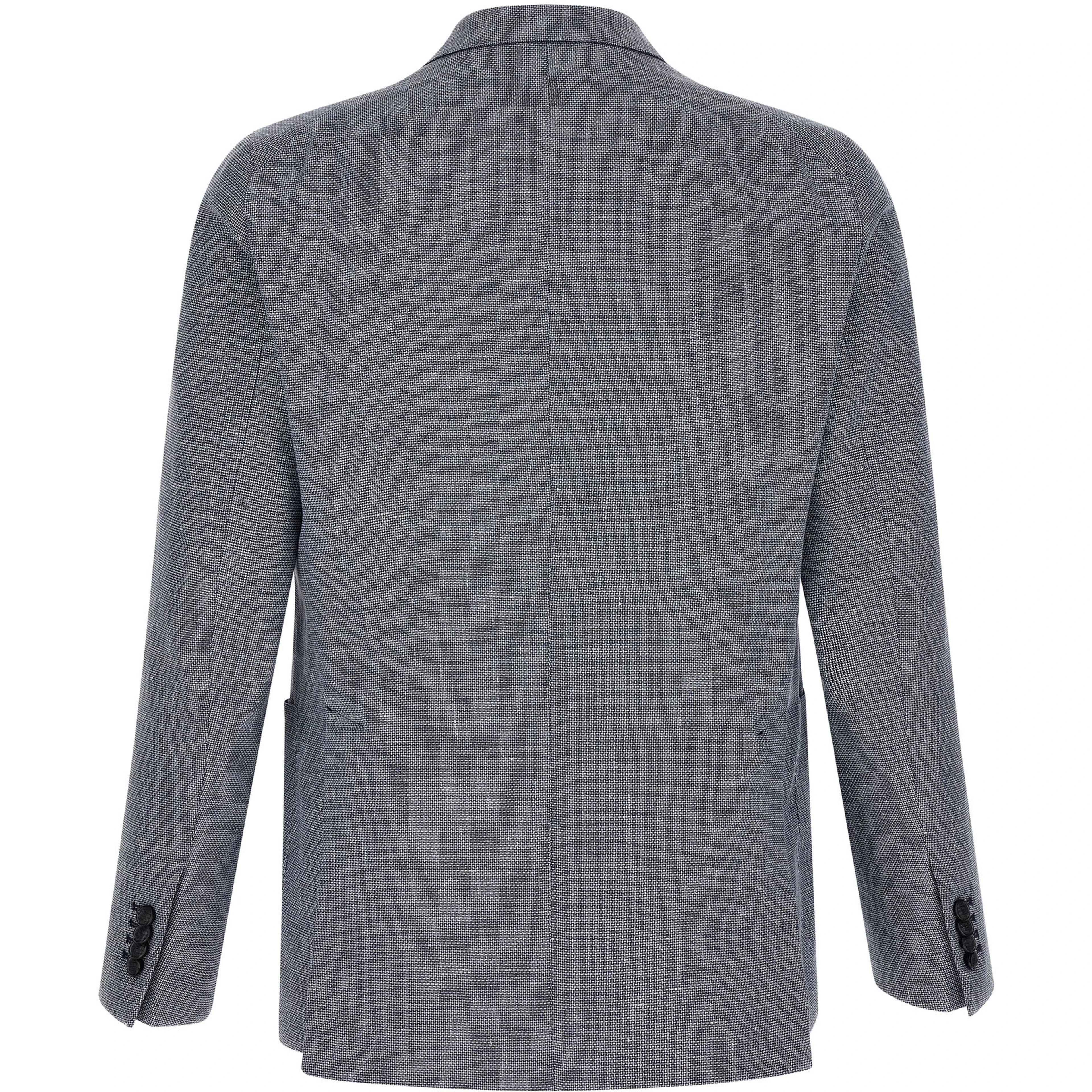 Blue Linen Blazer