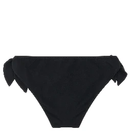 Black Polyamide Swim Briefs