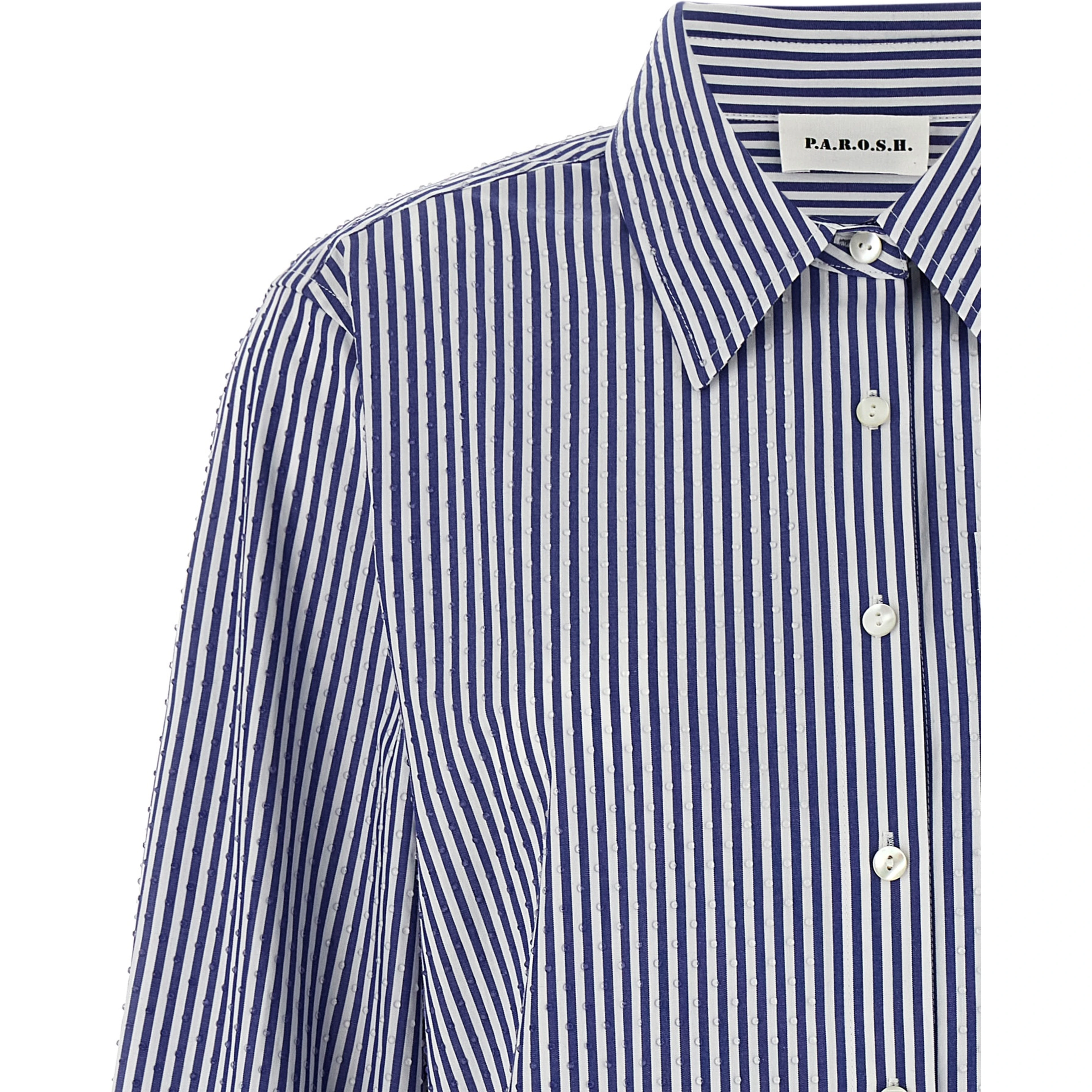 Blue Cotton Blouse